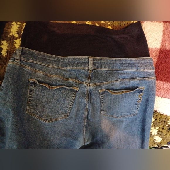 A Seraphine Blue Straight Jeans Classic Style - Picture 8 of 10